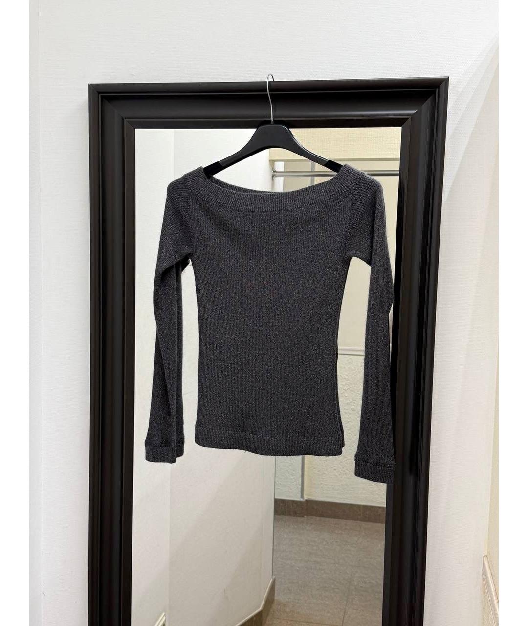 BRUNELLO CUCINELLI Серый джемпер / свитер, фото 3