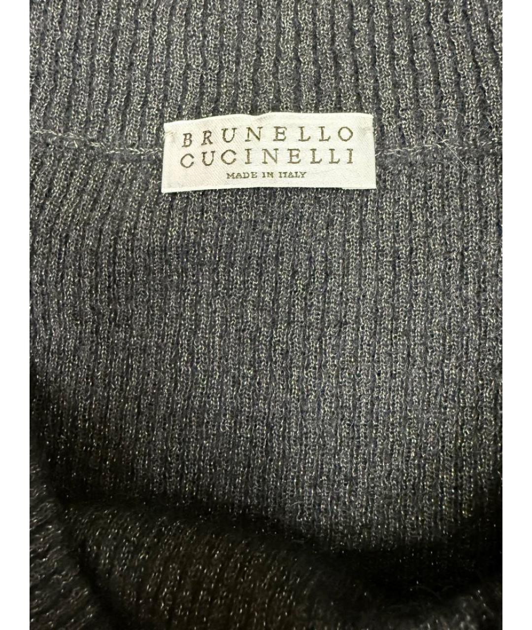 BRUNELLO CUCINELLI Серый джемпер / свитер, фото 4