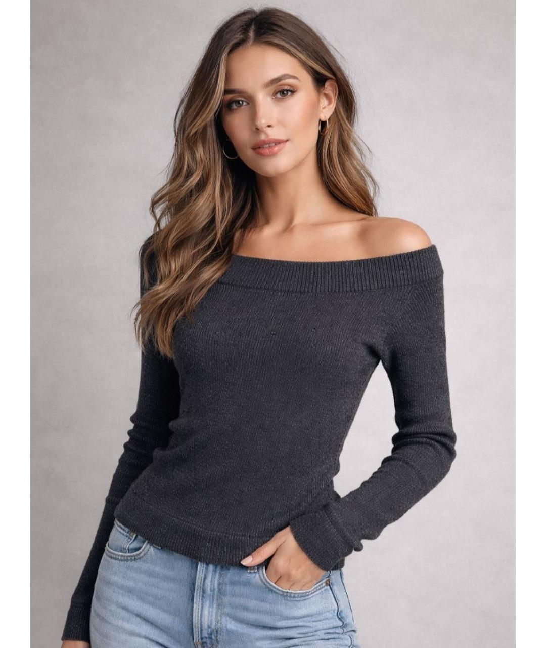 BRUNELLO CUCINELLI Серый джемпер / свитер, фото 8