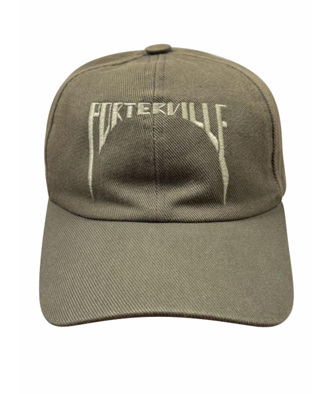 RICK OWENS DRKSHDW Бежевая хлопковая кепка/бейсболка, фото 1