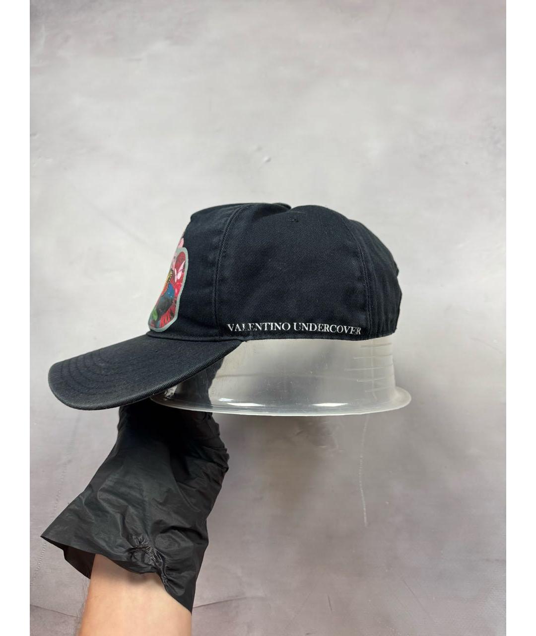 UNDERCOVER Черная хлопковая кепка/бейсболка, фото 3