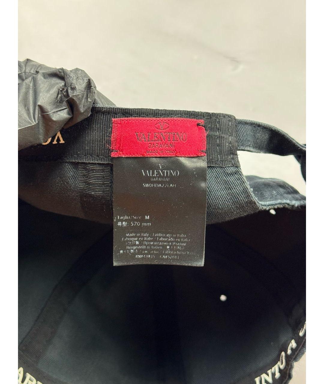 UNDERCOVER Черная хлопковая кепка/бейсболка, фото 7