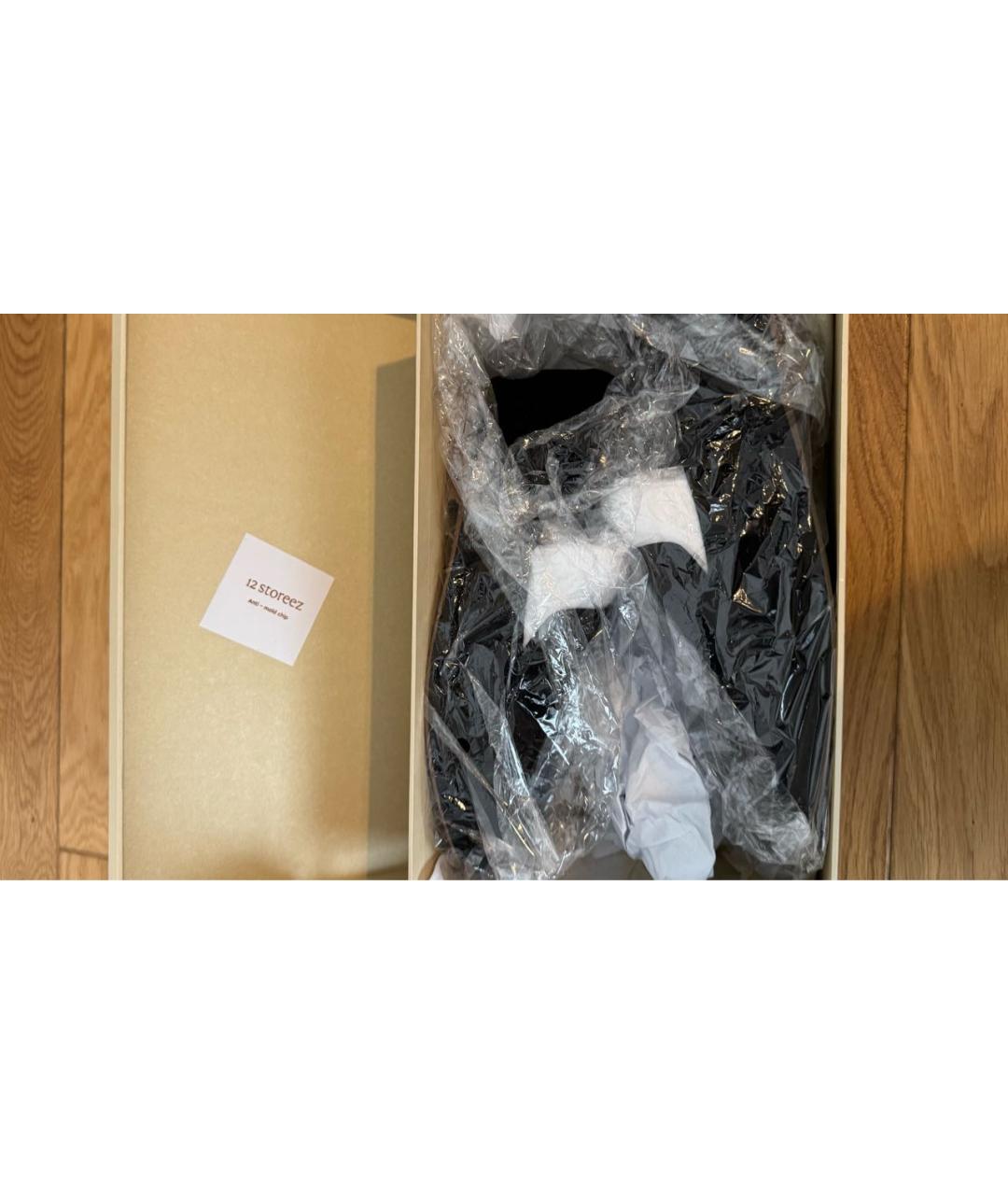 12 STOREEZ Черные замшевые лоферы, фото 3