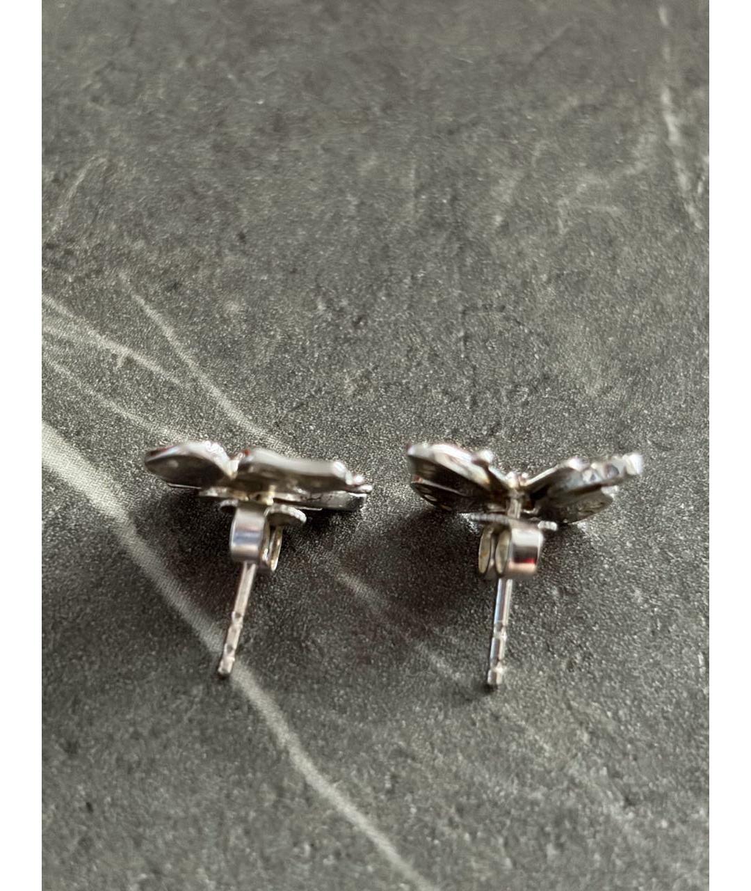 DAMIANI Серебряные серьги из белого золота, фото 4