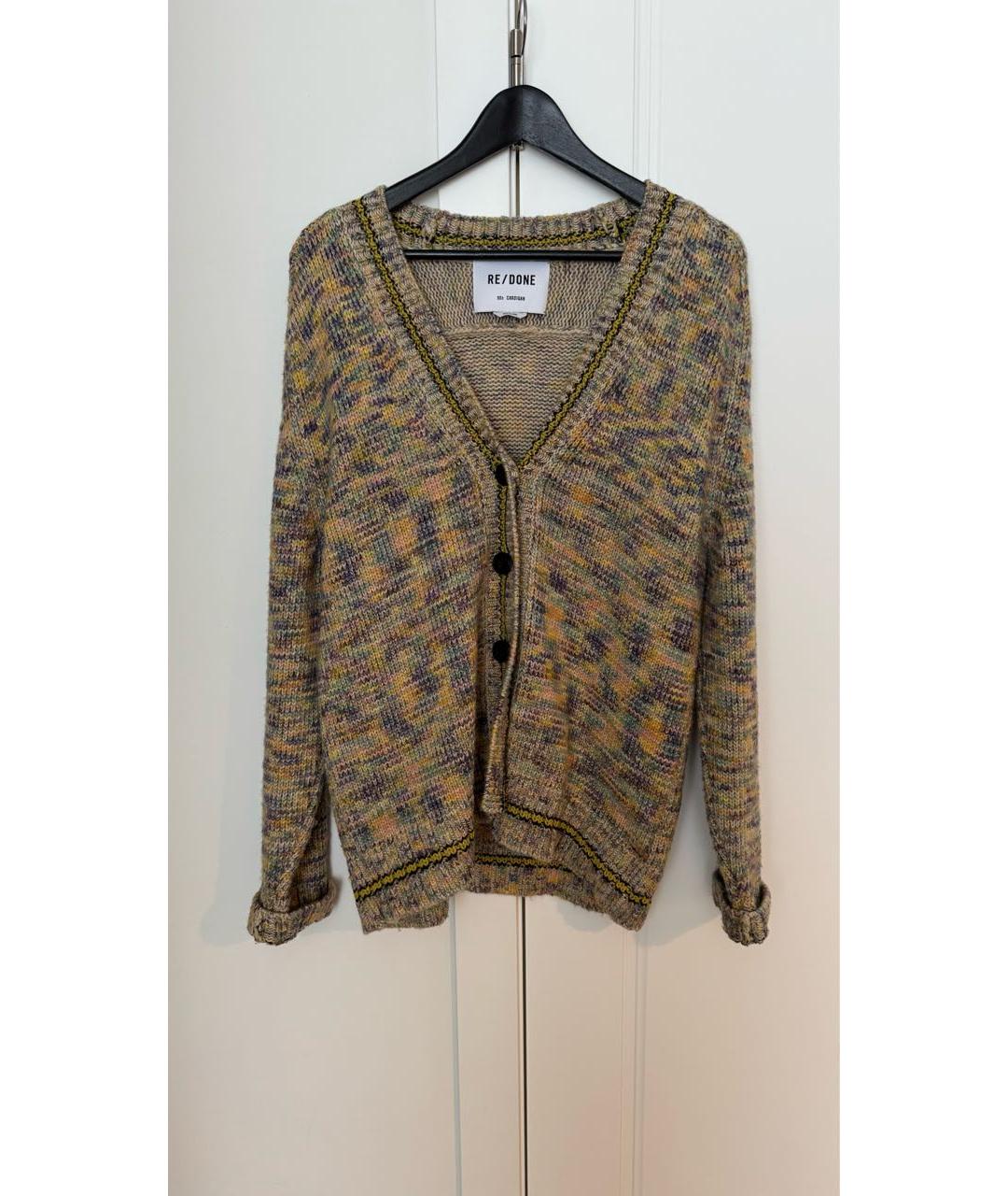 Re done Мульти шерстяной кардиган, фото 5