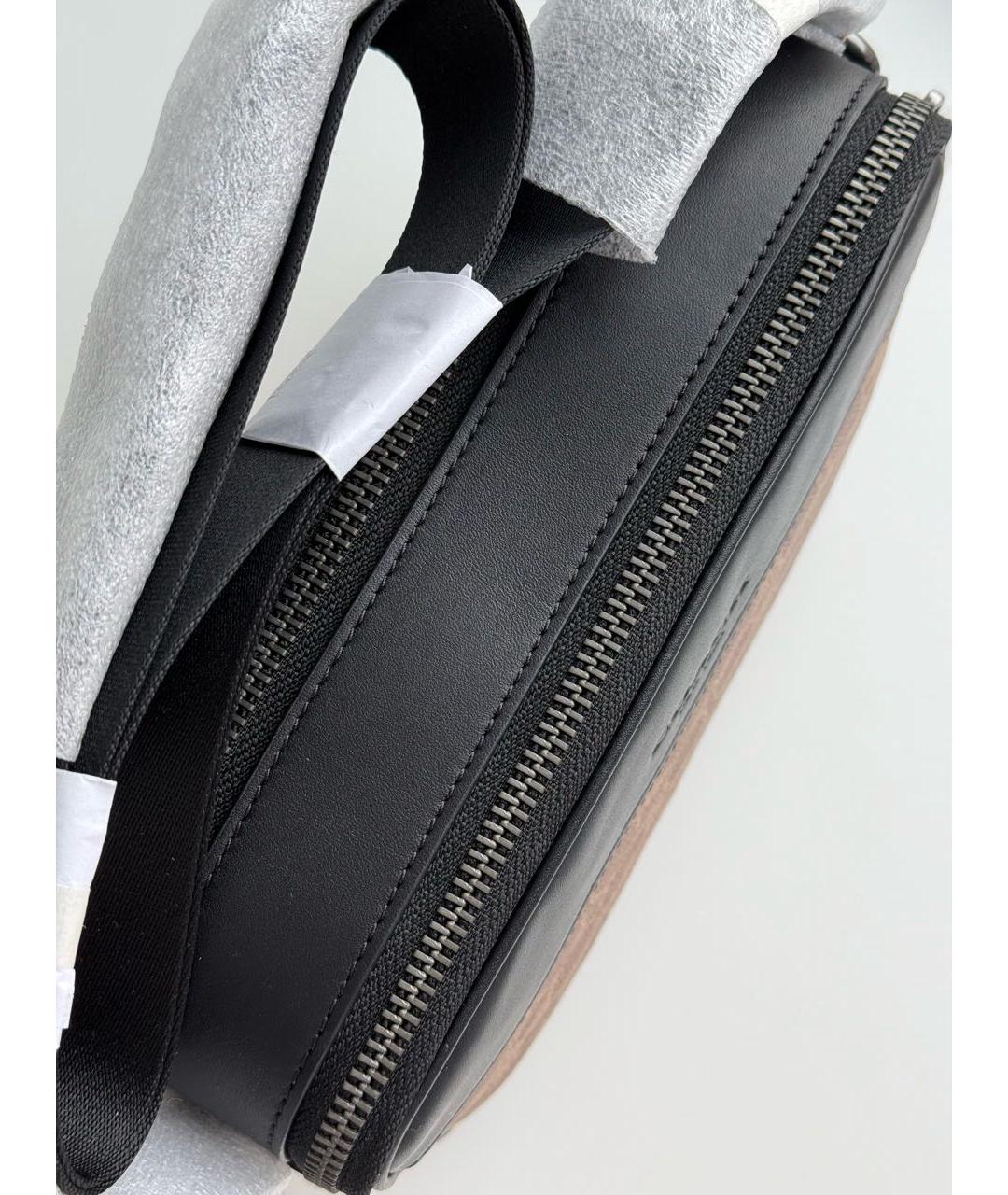 COACH Коричневая сумка на плечо, фото 6