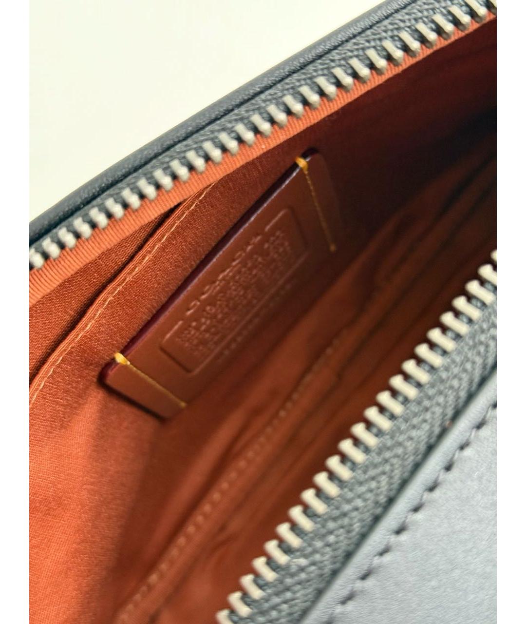 COACH Коричневая сумка на плечо, фото 4