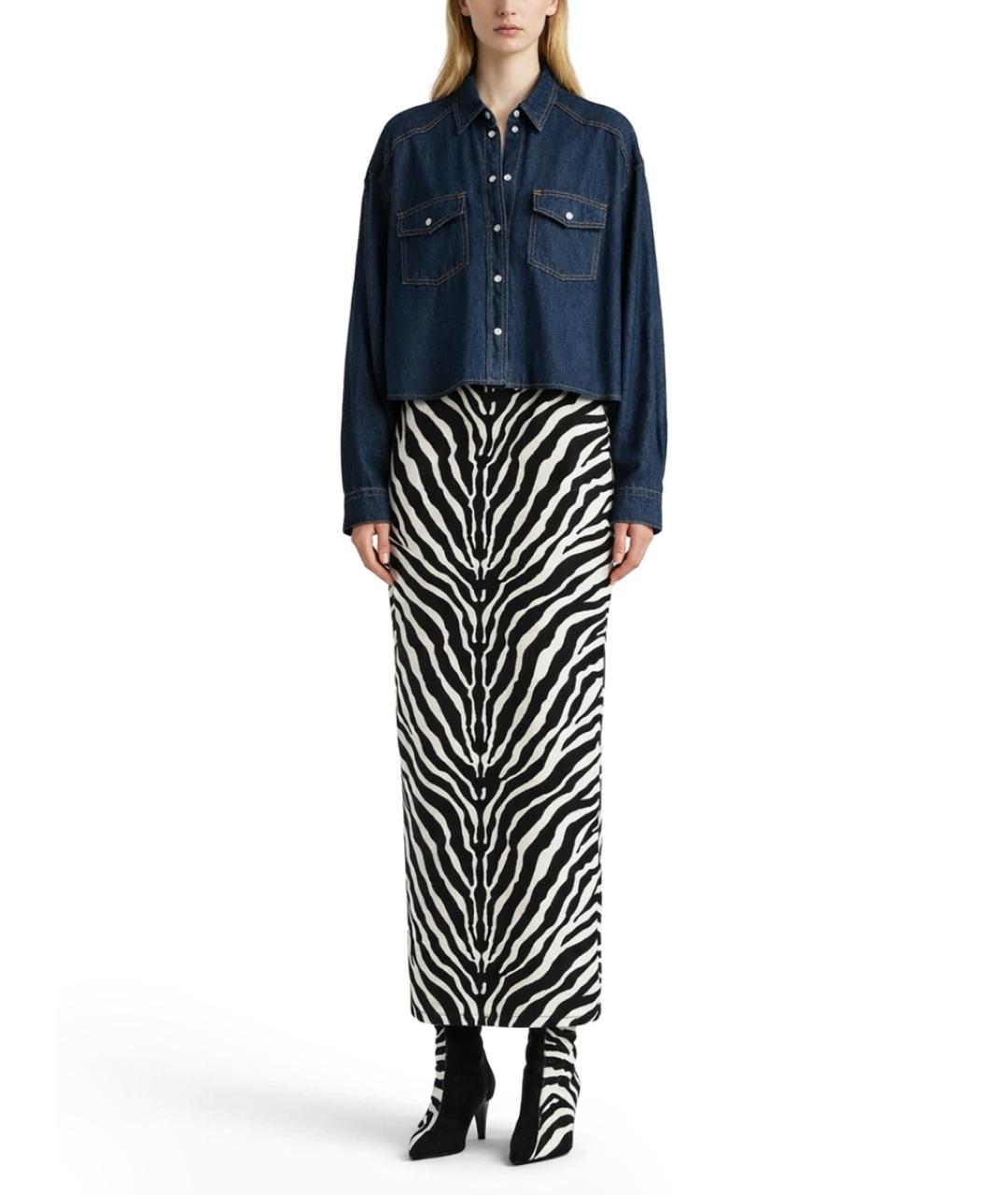 KHAITE Синяя хлопковая рубашка, фото 2