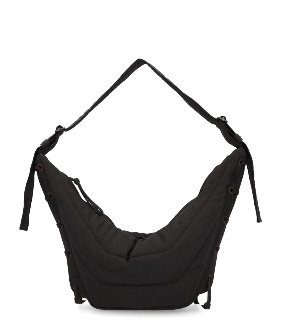 LEMAIRE Коричневая синтетическая сумка через плечо, фото 1