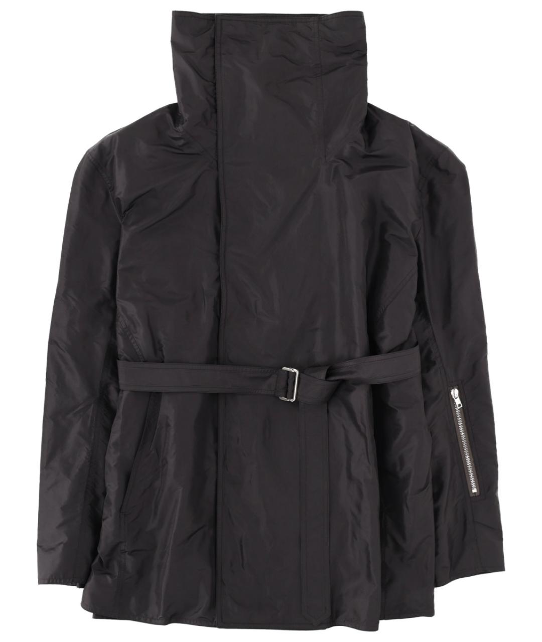 RICK OWENS Черная хлопковая куртка, фото 1