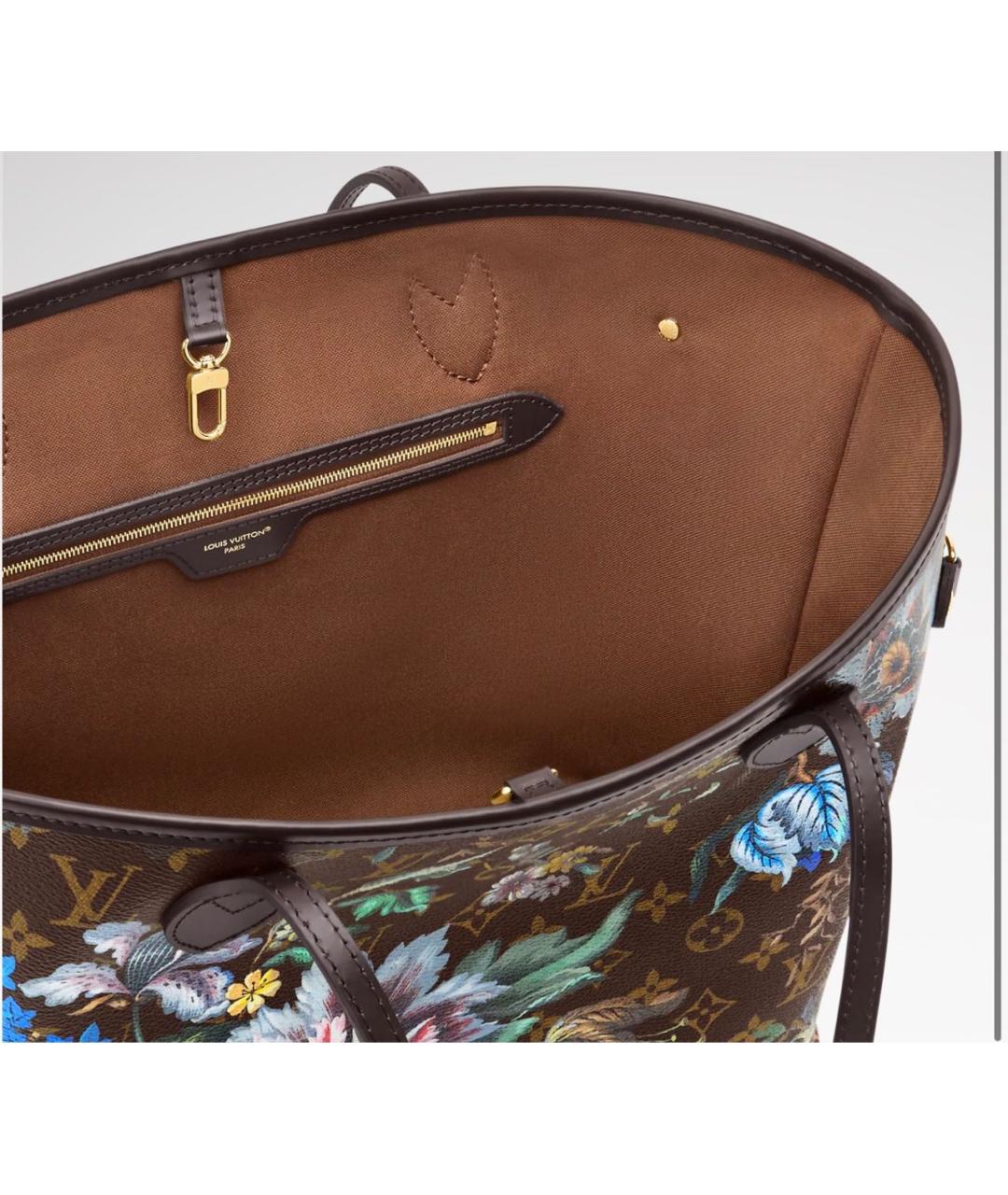 LOUIS VUITTON Коричневая сумка тоут, фото 6