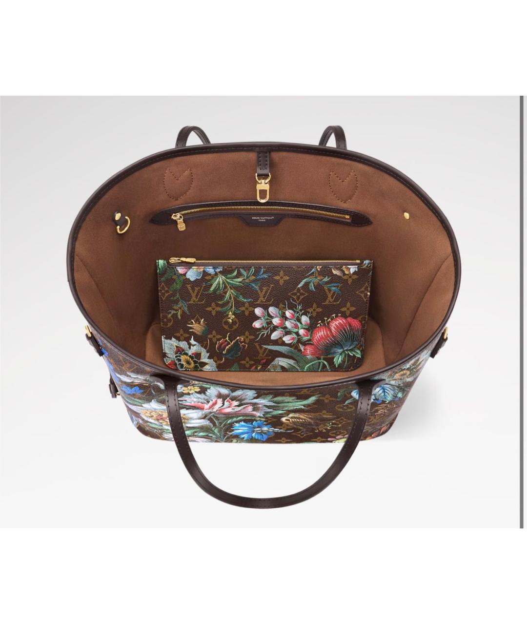 LOUIS VUITTON Коричневая сумка тоут, фото 4