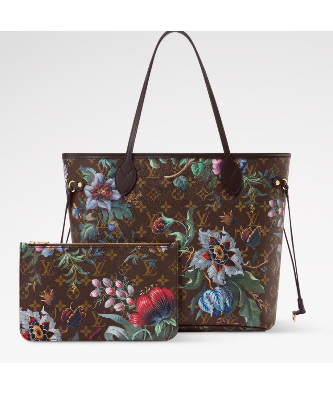 LOUIS VUITTON Коричневая сумка тоут, фото 5