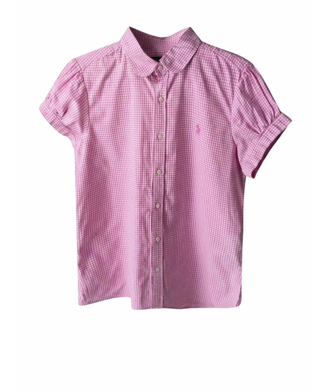 POLO RALPH LAUREN Розовая хлопковая рубашка, фото 1