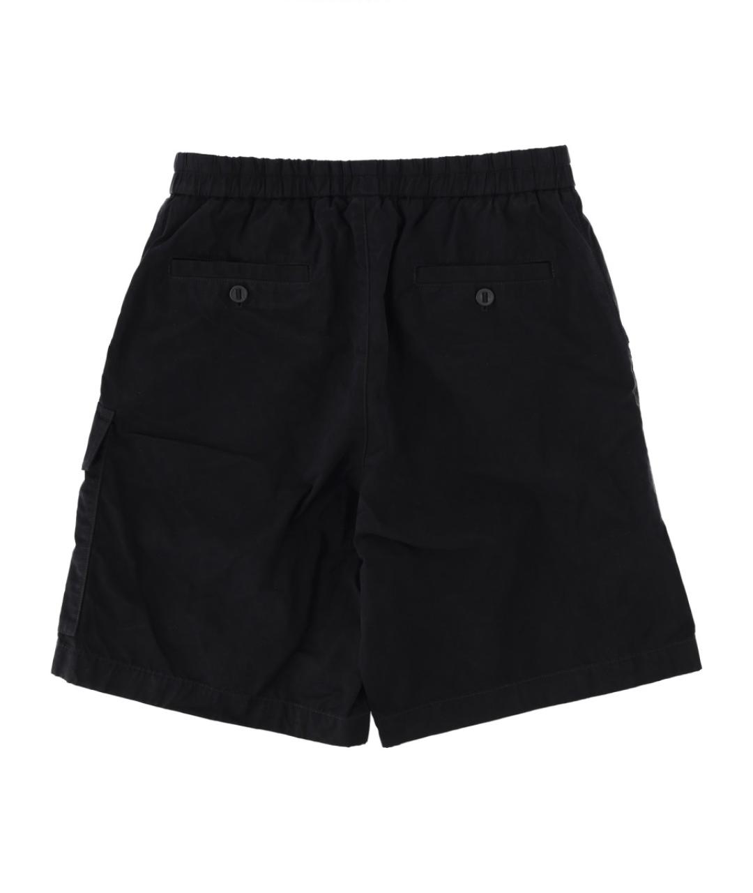 DOLCE&GABBANA Черные хлопковые шорты, фото 2