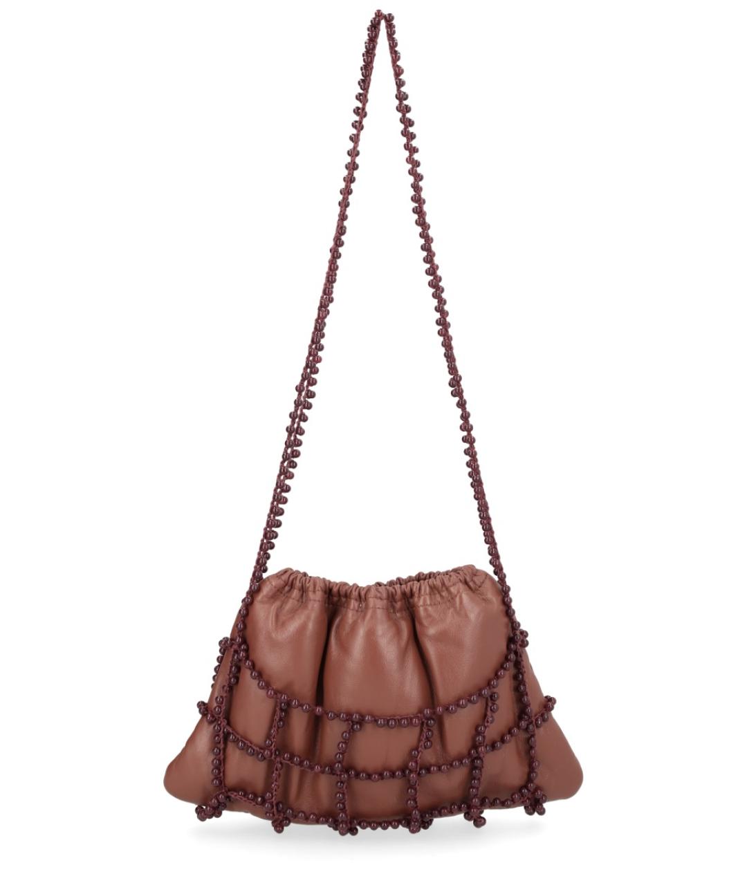 ALYSI Коричневая сумка через плечо, фото 3