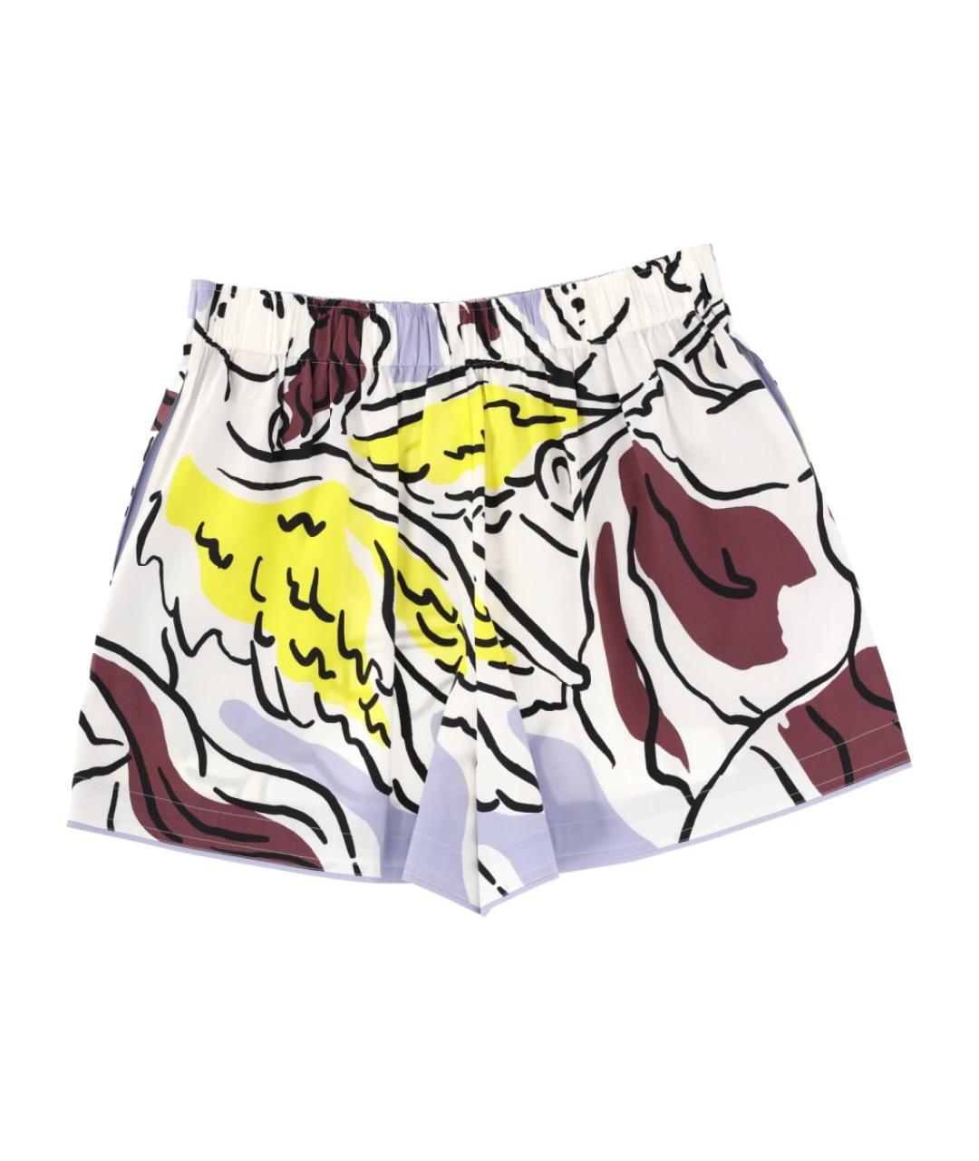 TORY BURCH Мульти хлопковые шорты, фото 2