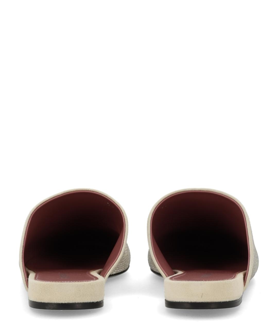 PREMIATA Бежевые кожаные мюли, фото 4