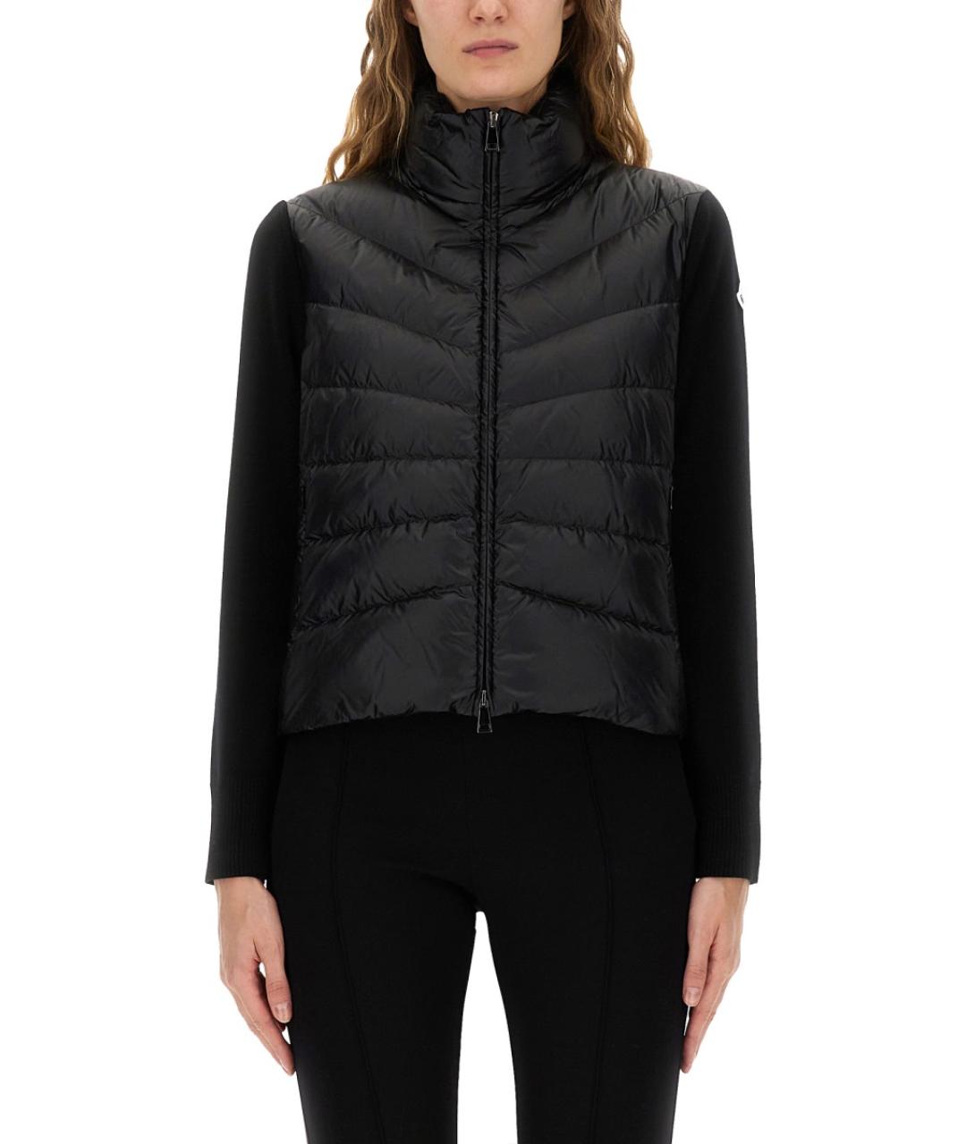 MONCLER Черный жилет, фото 2