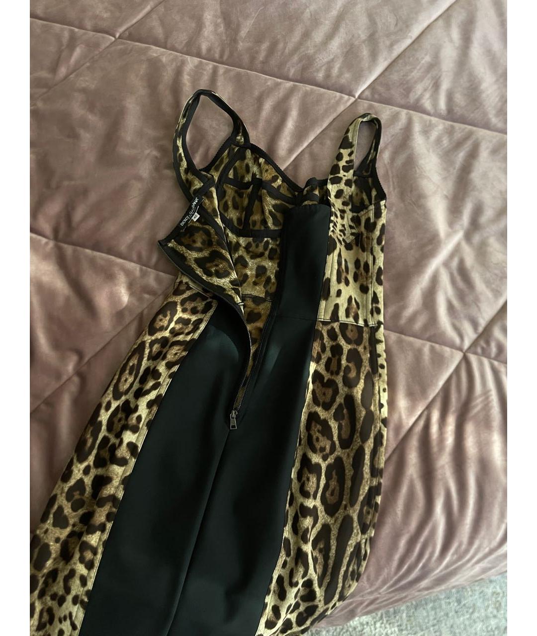 DOLCE&GABBANA Черное шелковое вечернее платье, фото 4