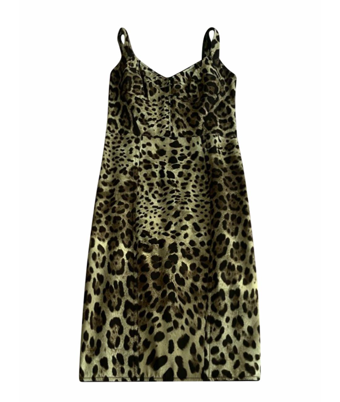 DOLCE&GABBANA Черное шелковое вечернее платье, фото 1