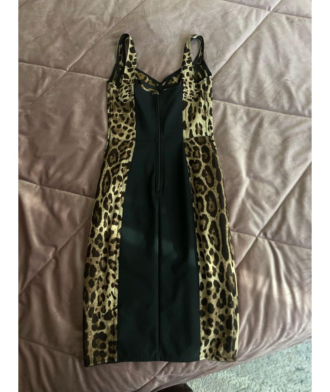 DOLCE&GABBANA Черное шелковое вечернее платье, фото 2