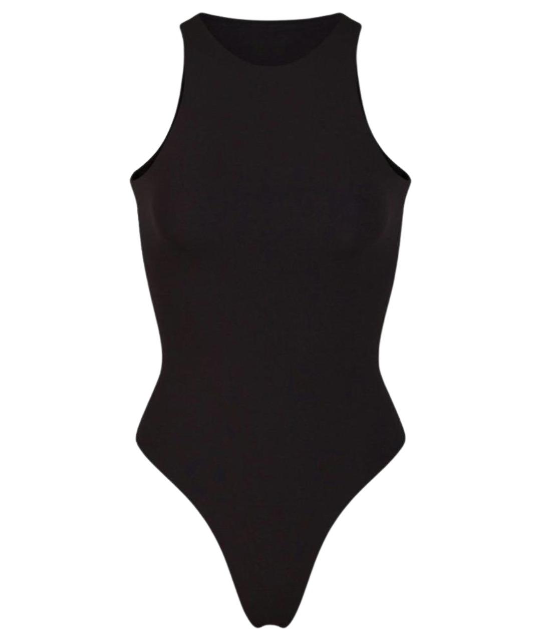 SKIMS Черное полиамидовое боди, фото 1