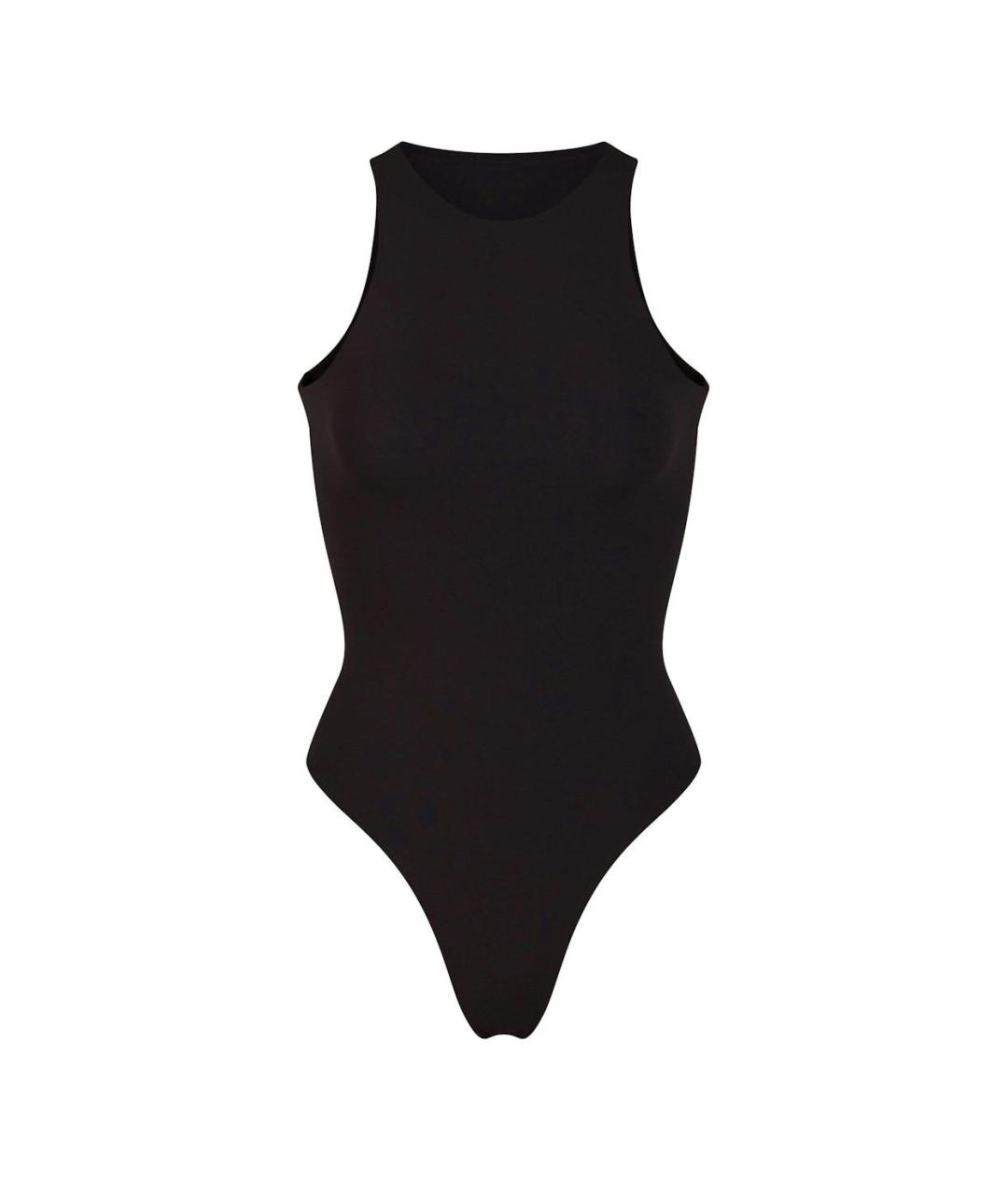 SKIMS Черное полиамидовое боди, фото 5