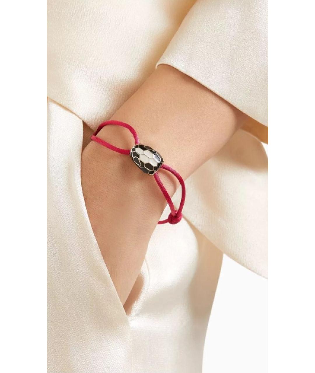 BVLGARI Красный латунный браслет, фото 6