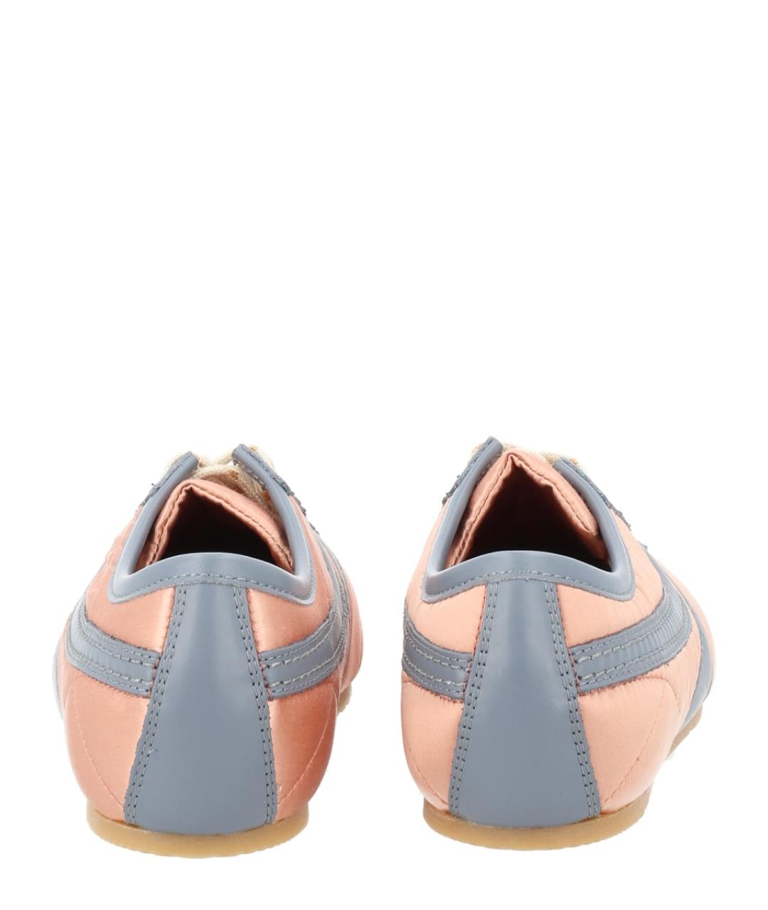 DRIES VAN NOTEN Розовые синтетические кроссовки, фото 4