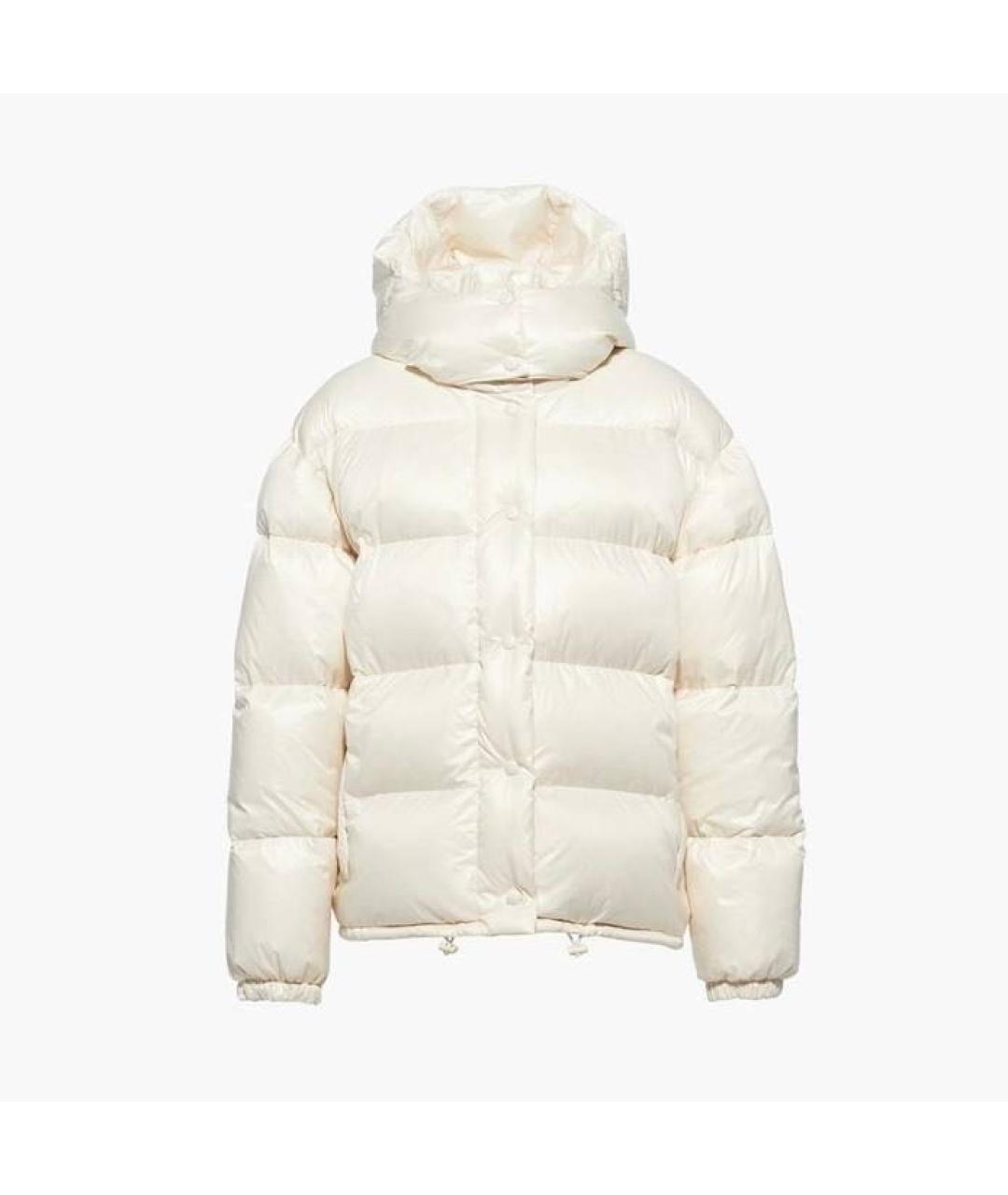 MIU MIU Белый пуховик, фото 4