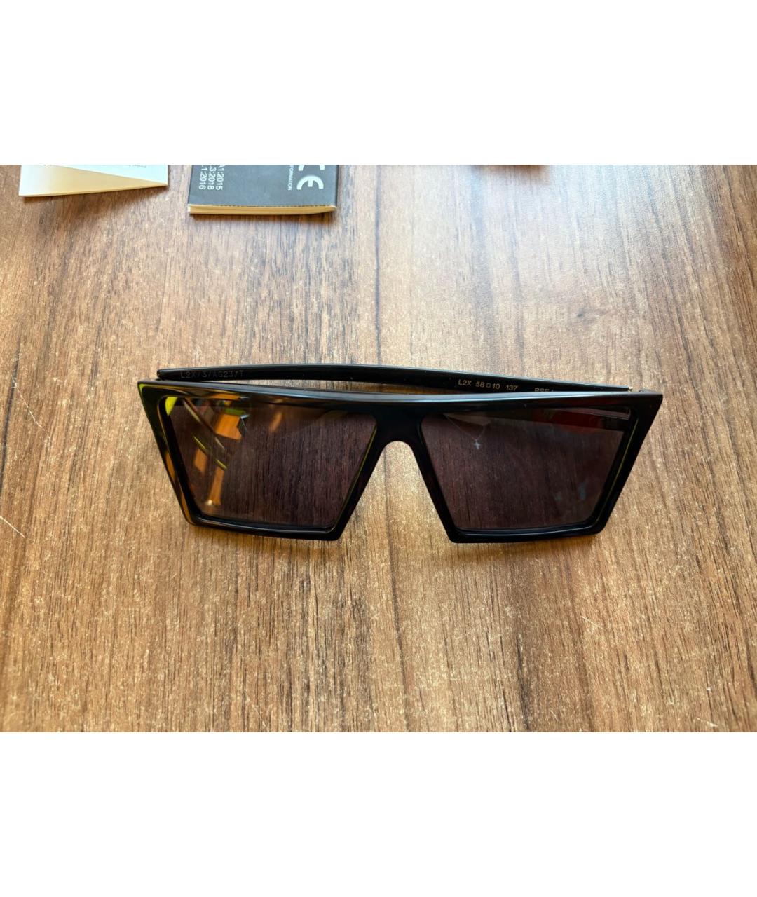 RETROSUPERFUTURE Черные пластиковые солнцезащитные очки, фото 8