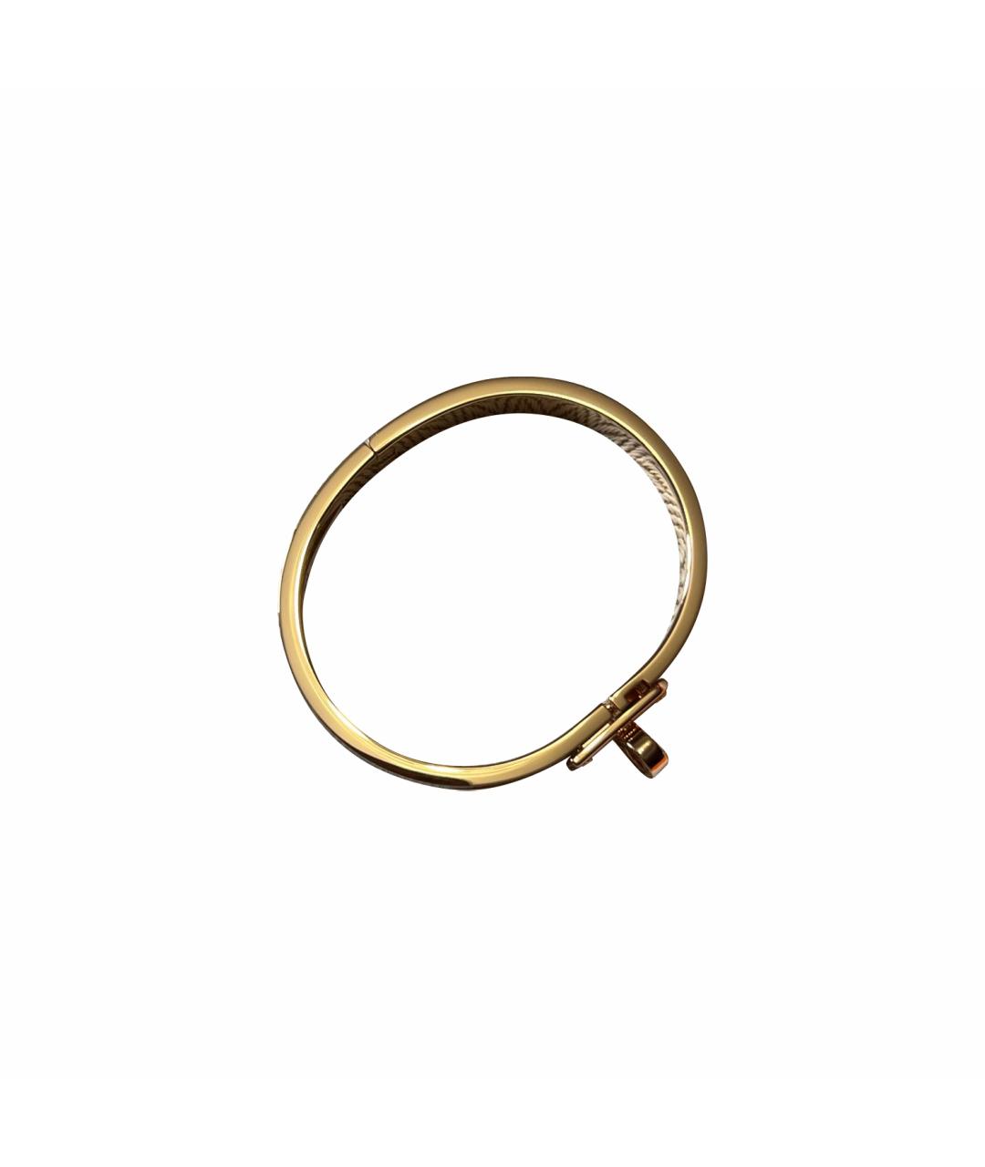 HERMES Антрацитовый металлический браслет, фото 1