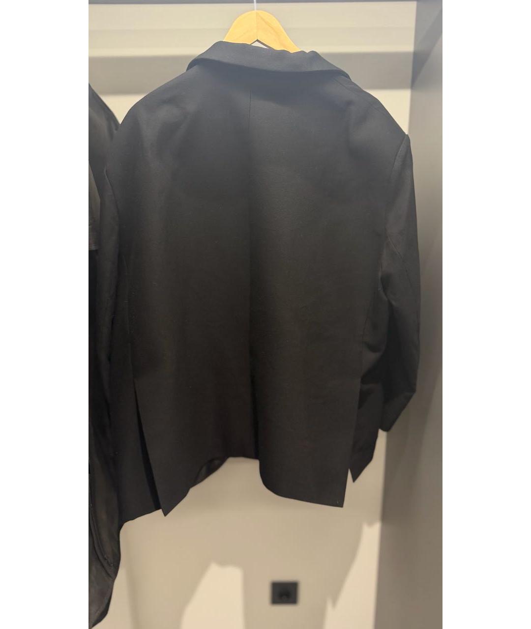 THE FRANKIE SHOP Черный полиэстеровый жакет/пиджак, фото 2
