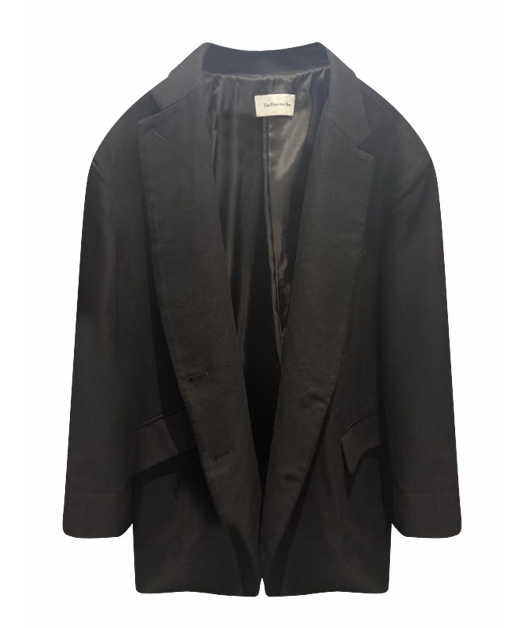 THE FRANKIE SHOP Черный полиэстеровый жакет/пиджак, фото 1