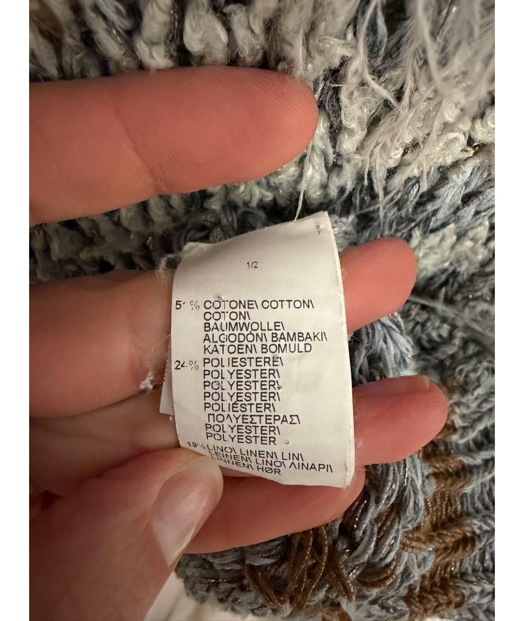 BRUNELLO CUCINELLI Серая полиэстеровая жилетка, фото 4