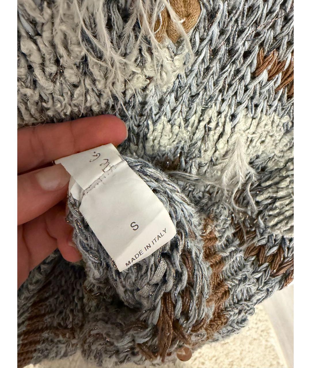 BRUNELLO CUCINELLI Серая полиэстеровая жилетка, фото 5