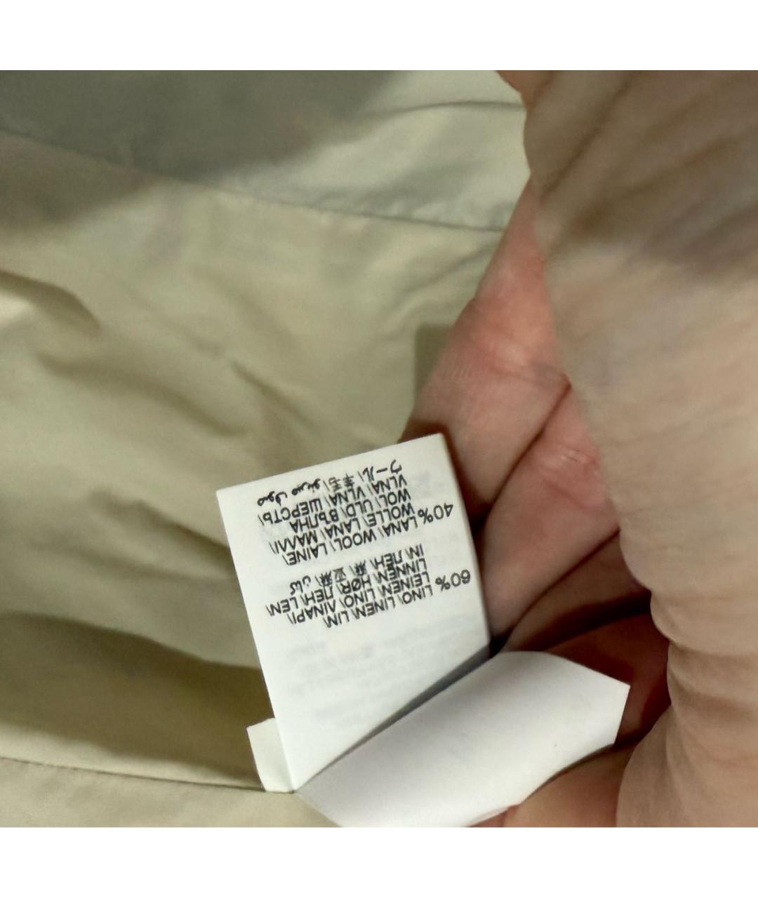 BRUNELLO CUCINELLI Серый льняной жилет, фото 8