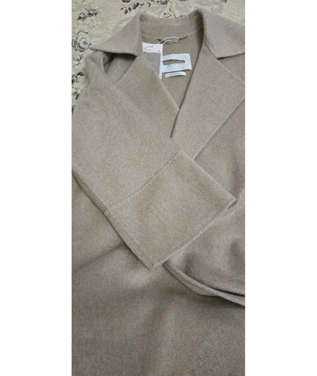 MAX MARA Бежевое кашемировое пальто, фото 5