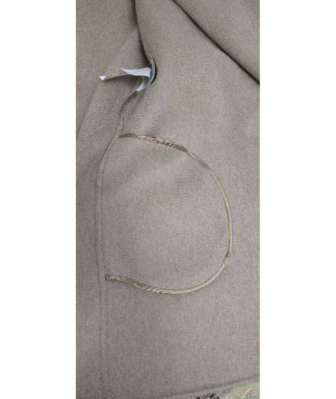 MAX MARA Бежевое кашемировое пальто, фото 7