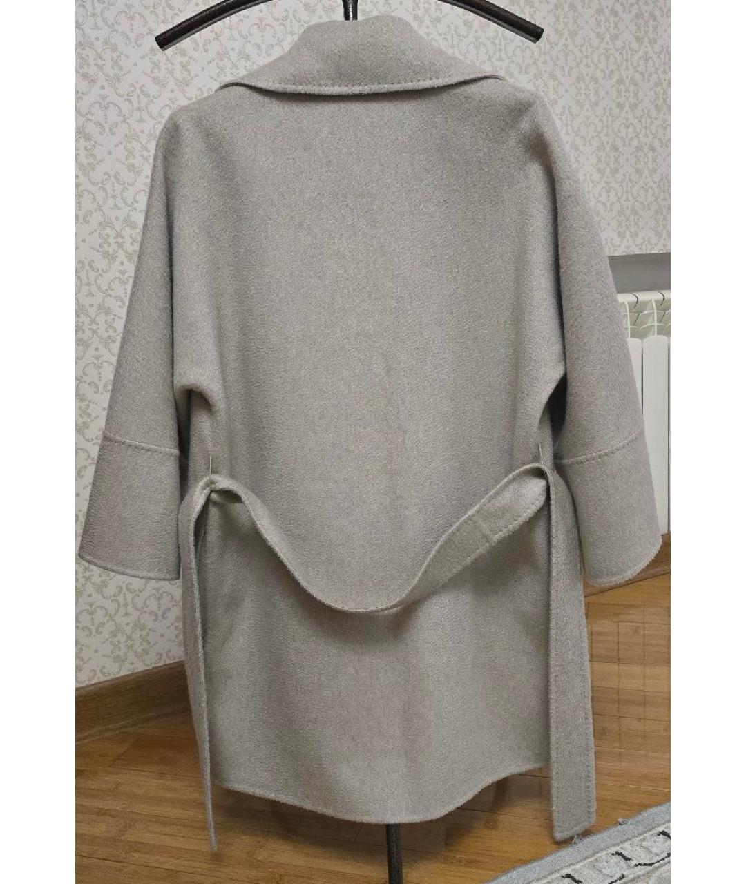 MAX MARA Бежевое кашемировое пальто, фото 2