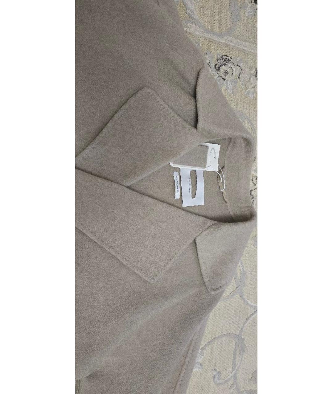 MAX MARA Бежевое кашемировое пальто, фото 4