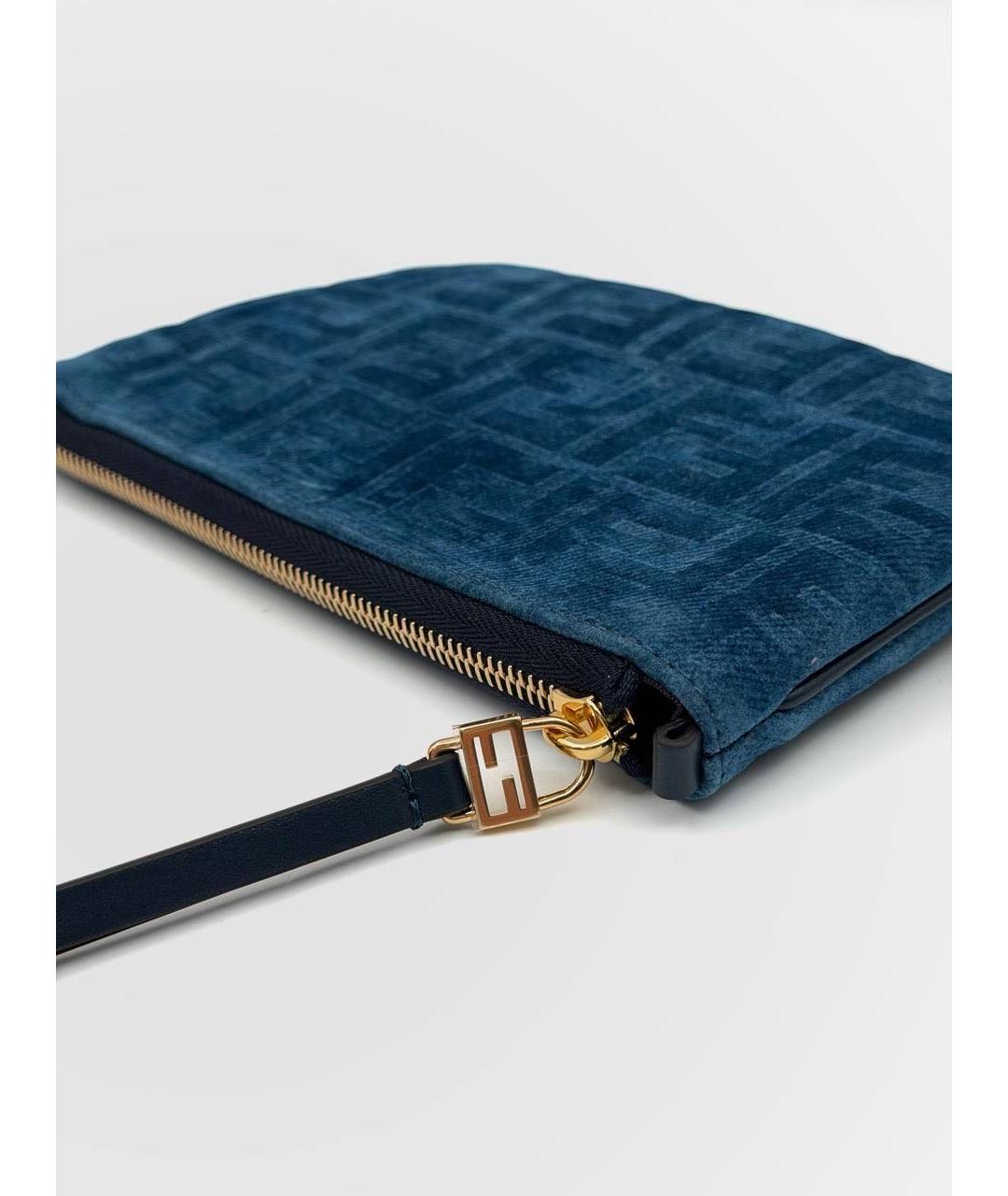 FENDI Синяя косметичка, фото 4
