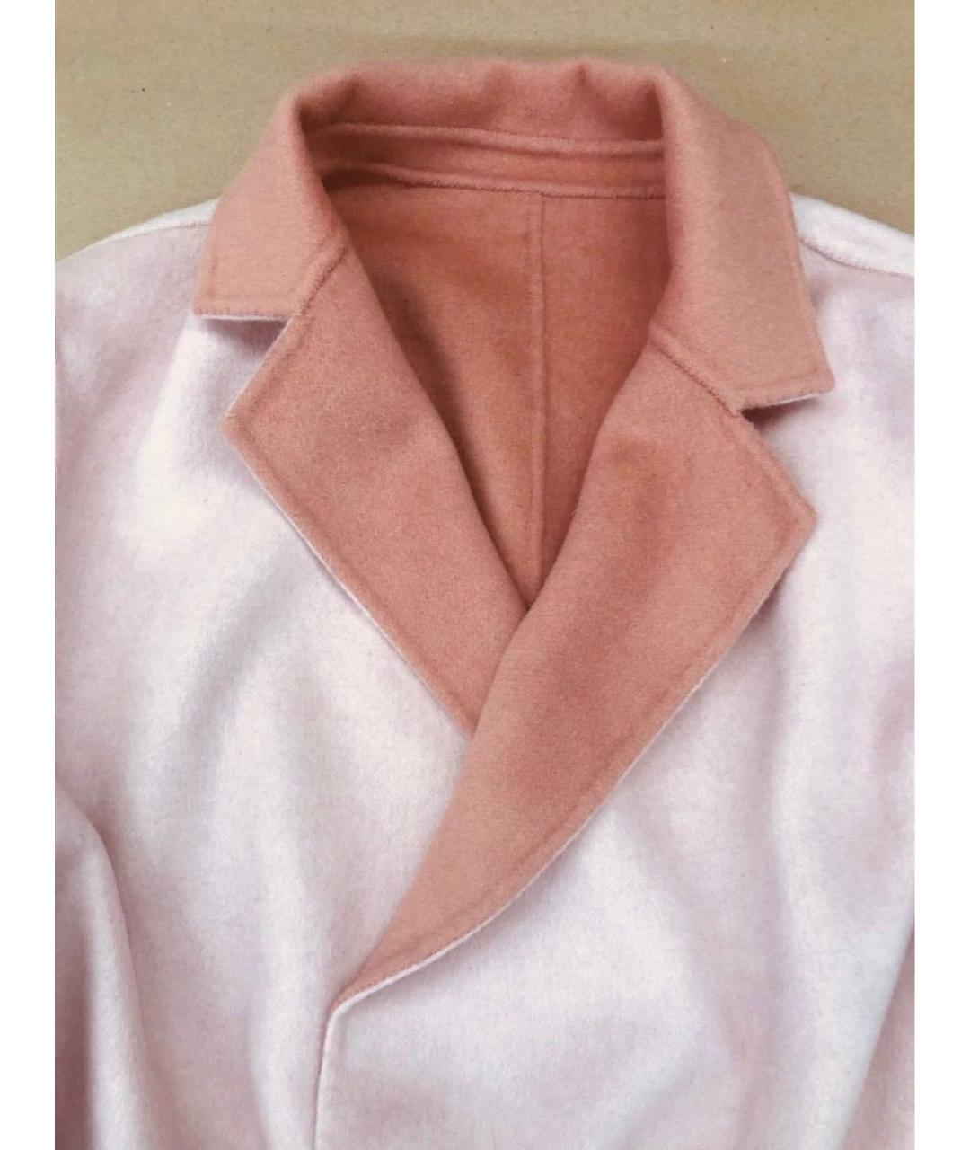 RALPH LAUREN Коралловое шерстяное пальто, фото 6