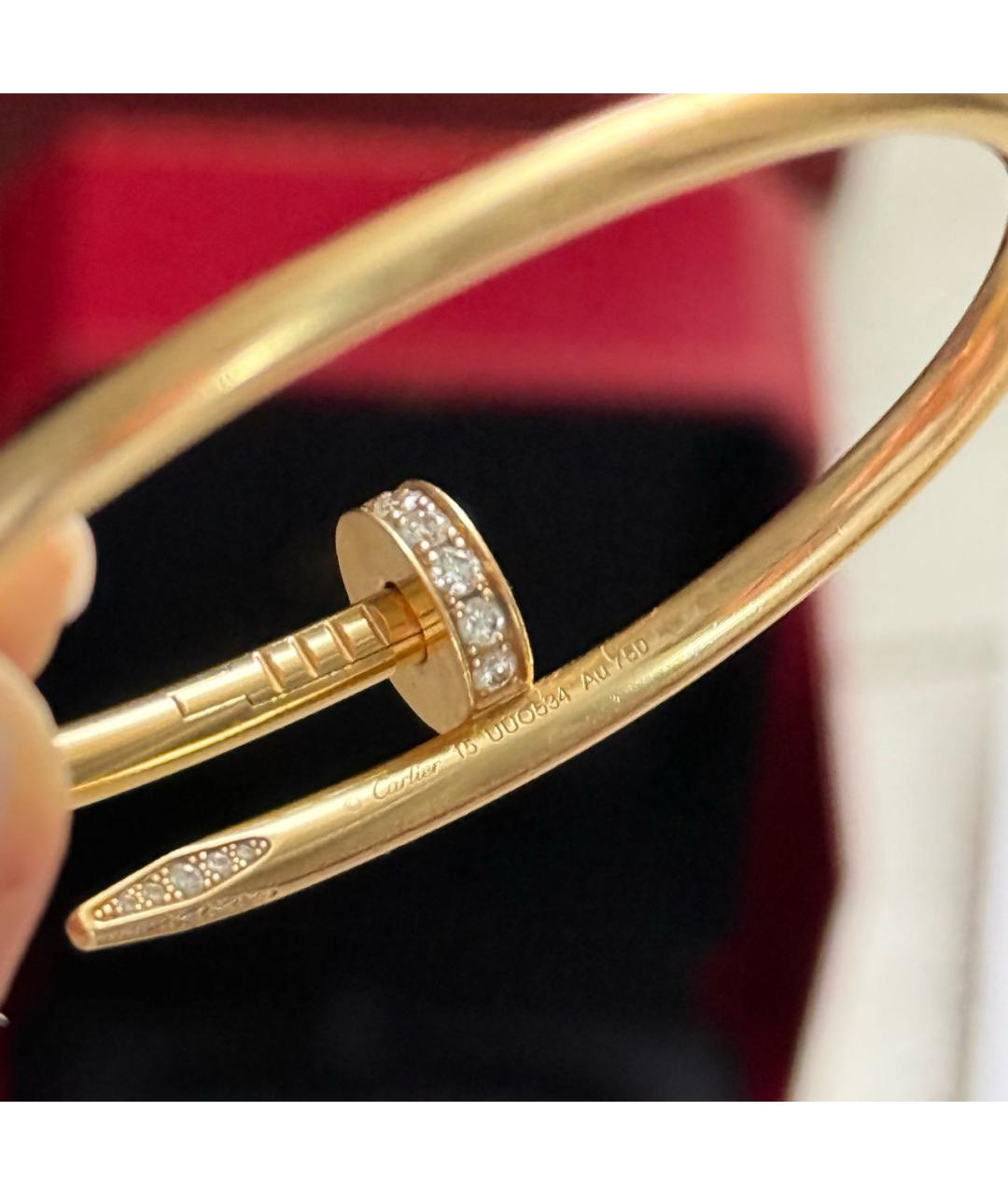 CARTIER Золотой браслет из желтого золота, фото 5