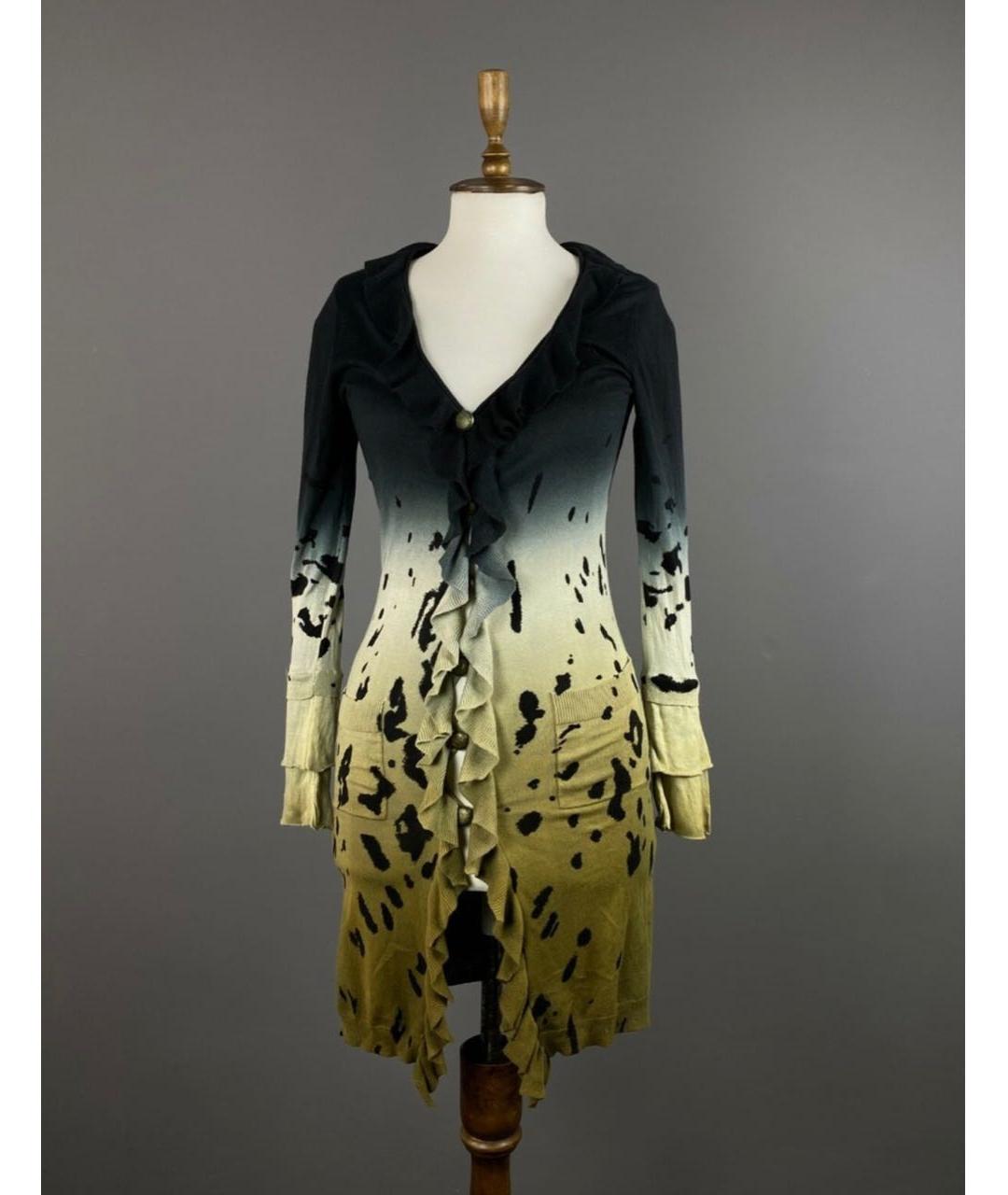 DRIES VAN NOTEN Мульти хлопковое платье, фото 3