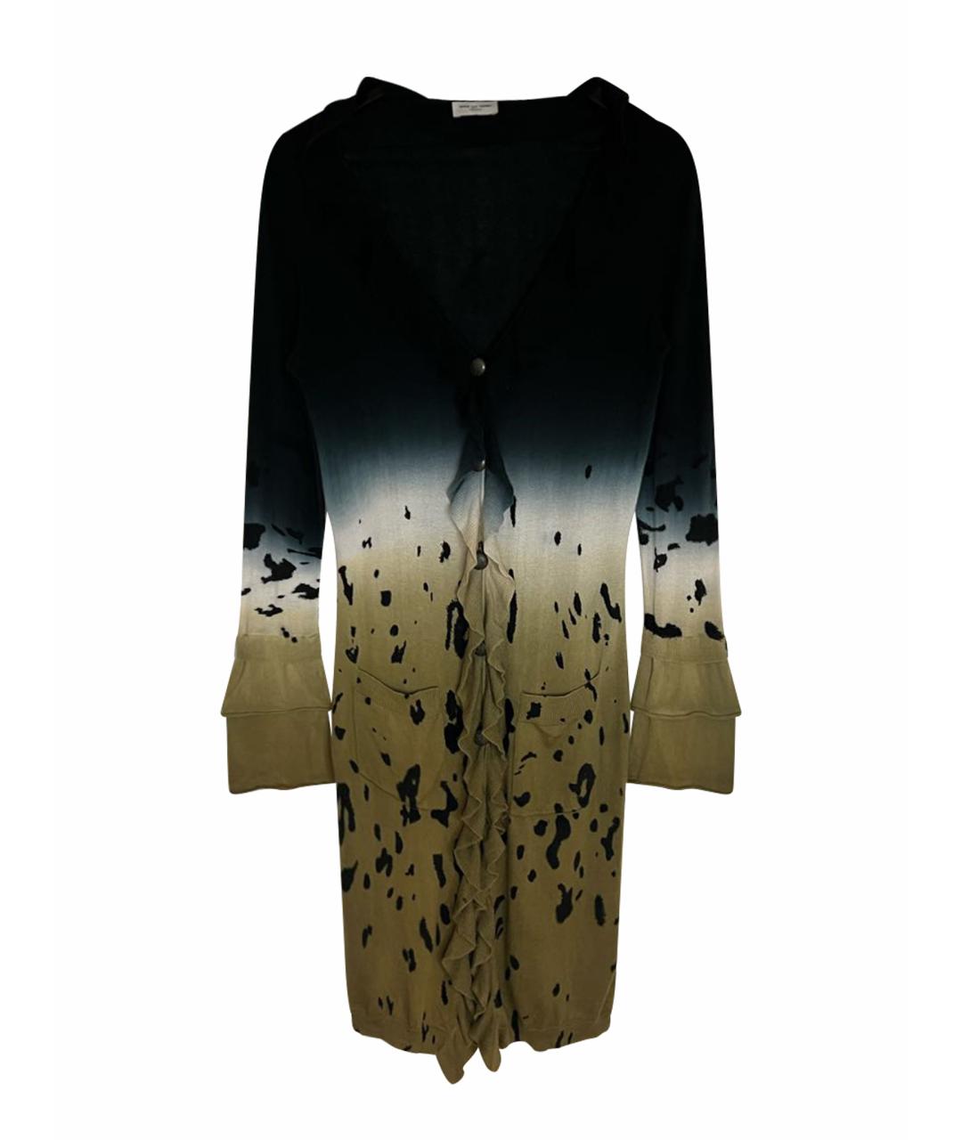 DRIES VAN NOTEN Мульти хлопковое платье, фото 1