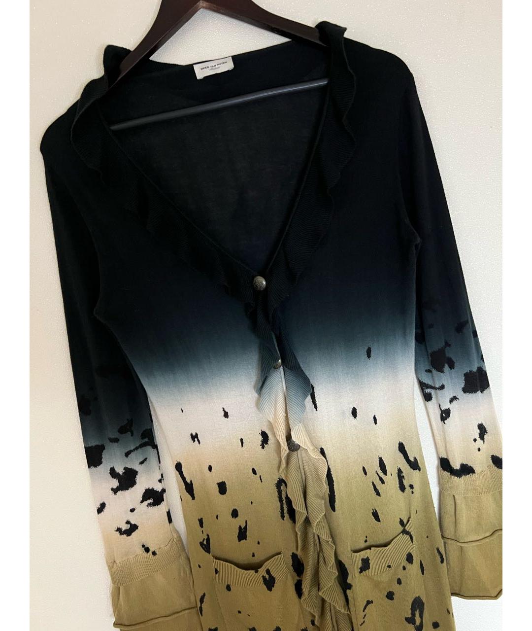 DRIES VAN NOTEN Мульти хлопковое платье, фото 7