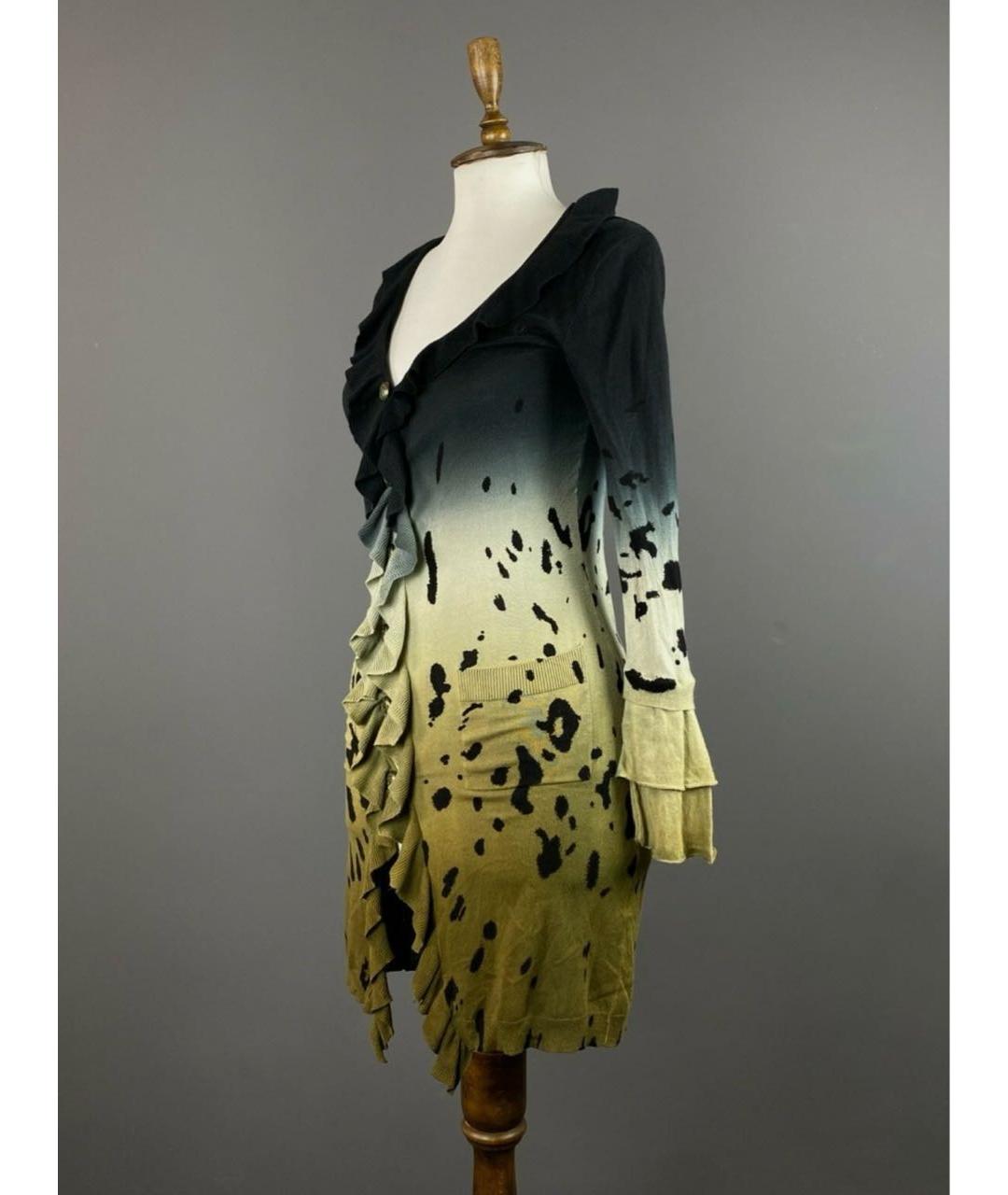 DRIES VAN NOTEN Мульти хлопковое платье, фото 2