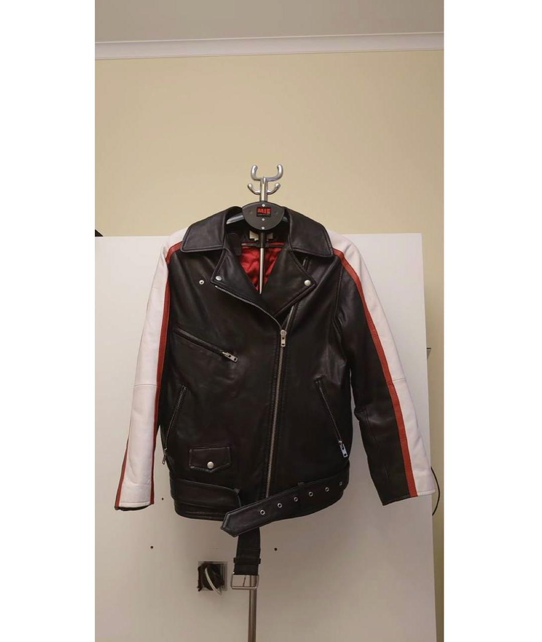 ISABEL MARANT Черная кожаная куртка, фото 3